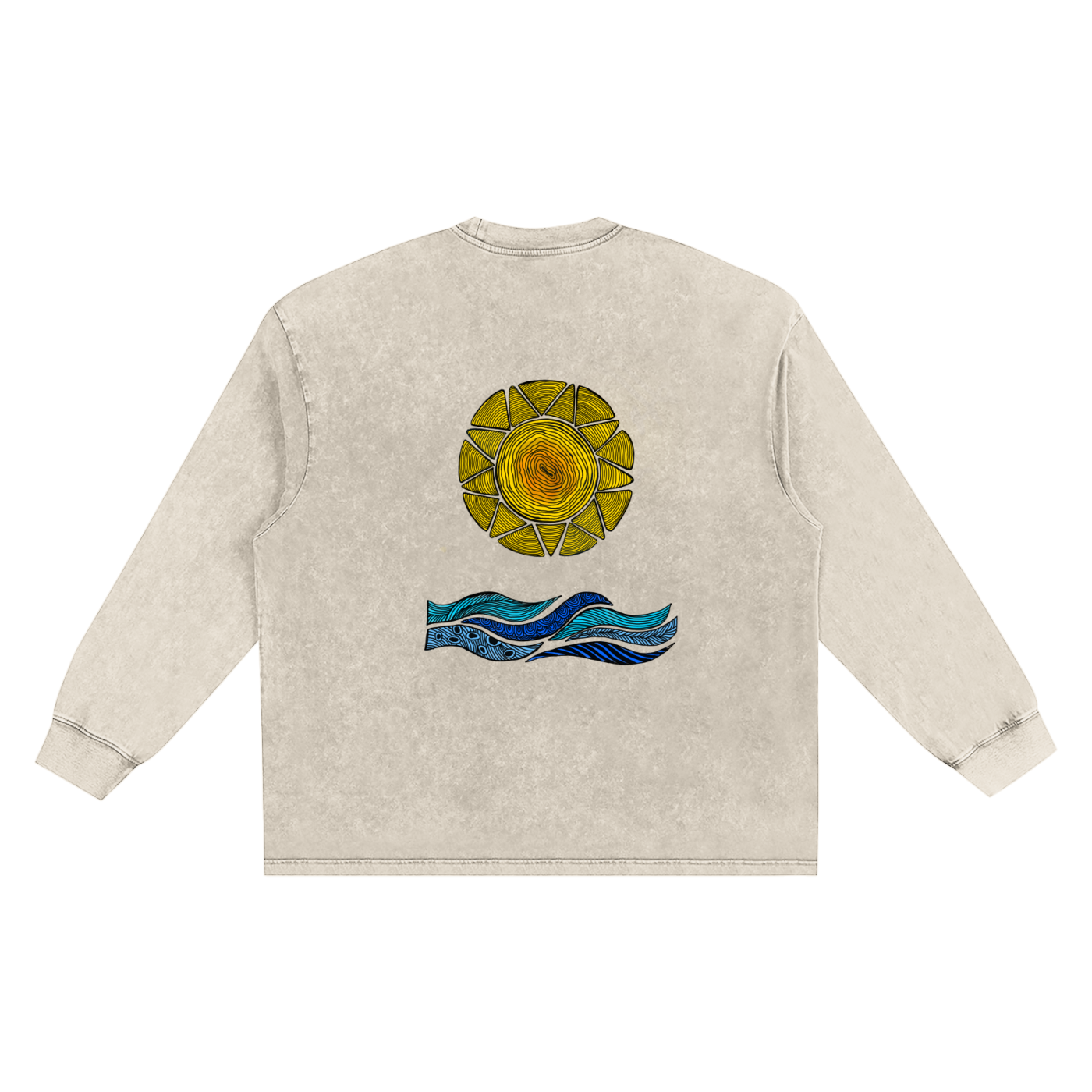 Saula Frayed Edge Sweatshirt