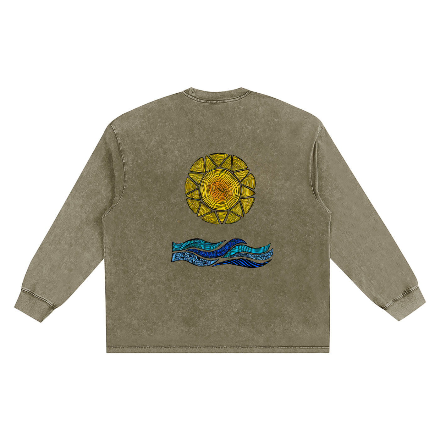 Saula Frayed Edge Sweatshirt